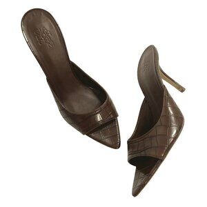 Gia Borghini Perni Mule in Chocolate